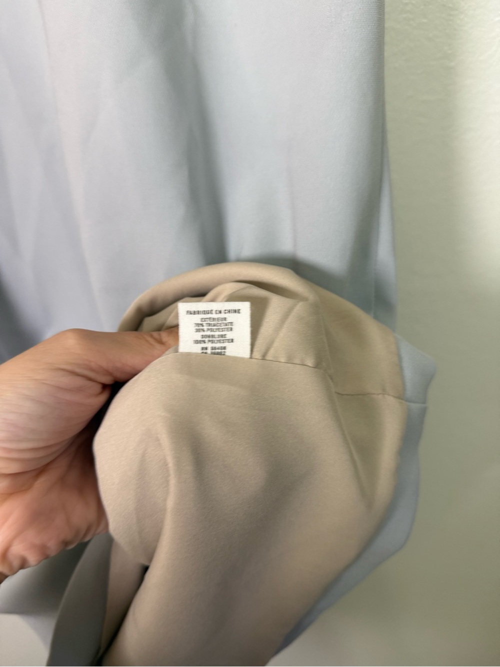 Theory Shift Dress in Admiral Crepe Fabric - Picture 3 of 5